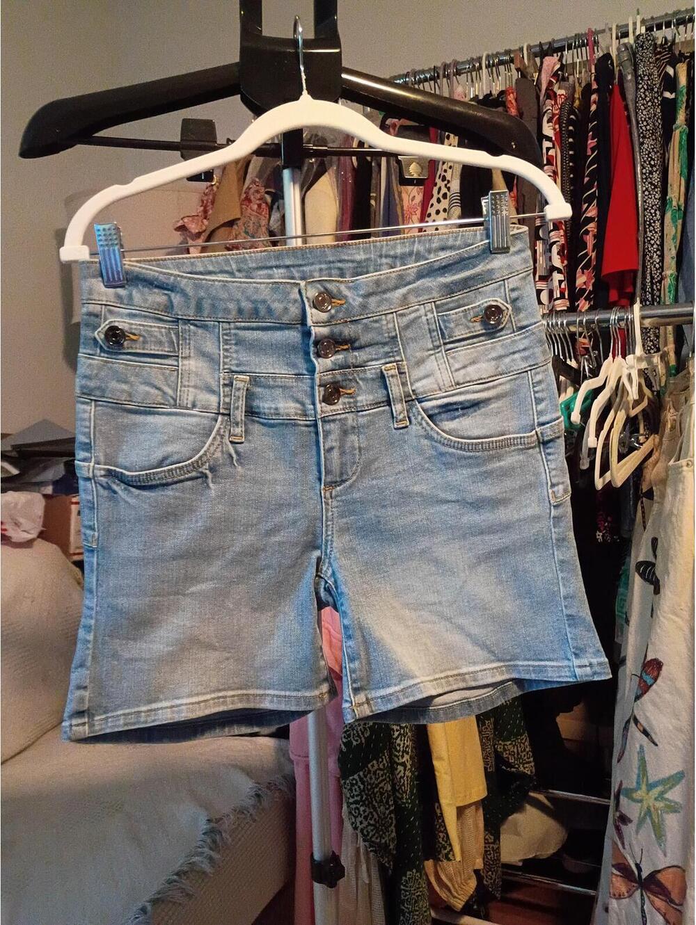 Liu.Jo stretch denim shorts